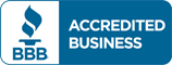 BBB Accredited Business with A plus rating