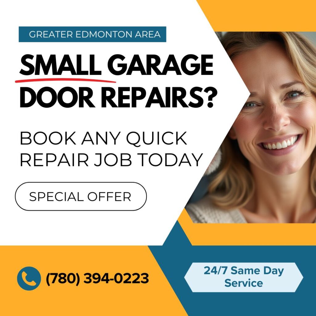 Garage Door “Quick Repair” Promotion – Limited Time (Winter)