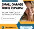 Garage Door Small Jobs Promo Ad