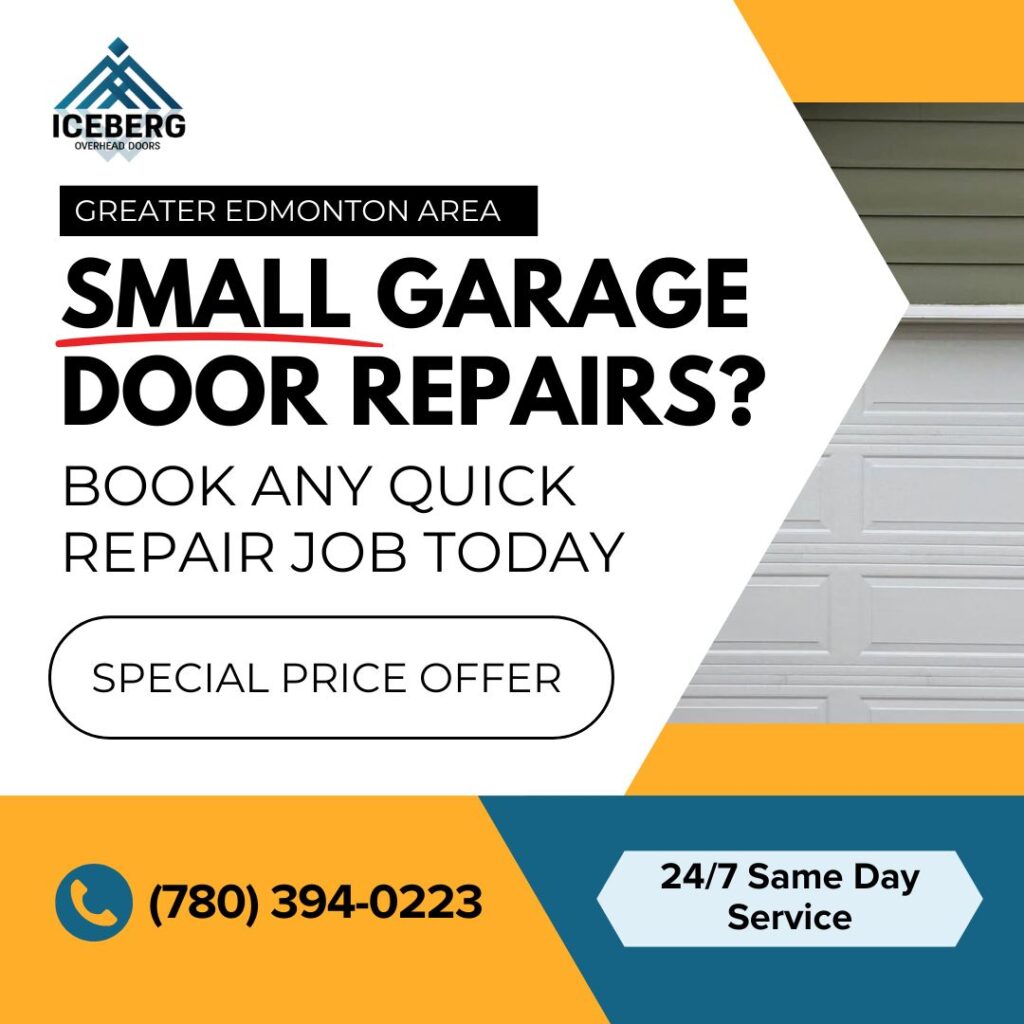 Winter Special Offer: Fix Minor Garage Door Issues and Save Big!