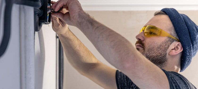 garage door installation in Devon